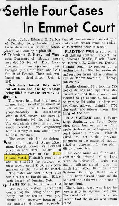 Baby Grand Motel - Dec 1956 Lawsuit (newer photo)